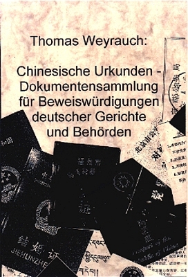 Chinesische Urkunden