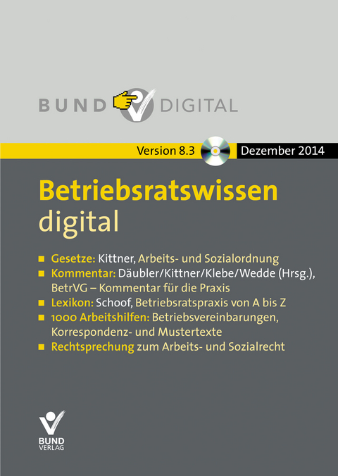 Betriebsratswissen digital (Version 8.3) - 