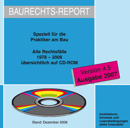 Der Baurechts-Report 1978-2006 - Eckhard Frikell, Olaf Hofmann