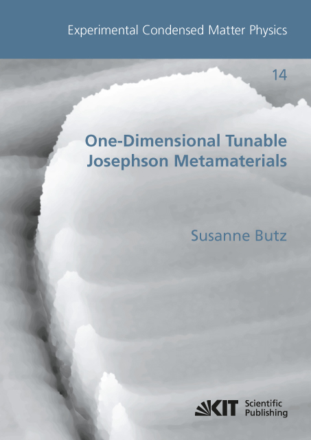 One-Dimensional Tunable Josephson Metamaterials - Susanne Butz
