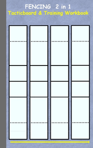 Fencing 2 in 1 Tacticboard and Training Workbook