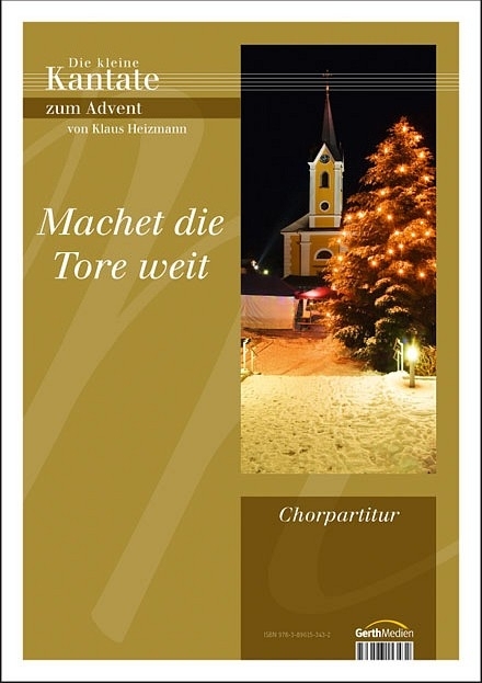 Machet die Tore weit - Chorausgabe - 