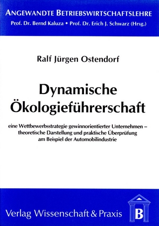 Dynamische Ökologieführerschaft.
