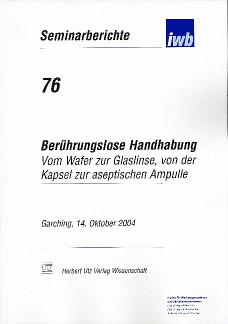Berührungslose Handhabung - 