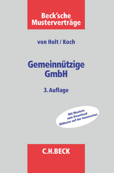 Gemeinn&uuml;tzige GmbH - Thomas von Holt, Christian Koch