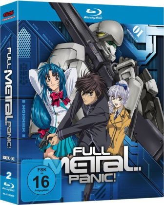 Full Metal Panic!. Box.1, 3 Blu-rays