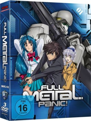 Full Metal Panic!. Box.1, 3 DVDs