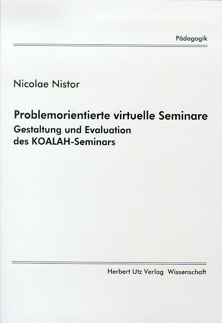 Problemorientierte virtuelle Seminare - Nicolae Nistor