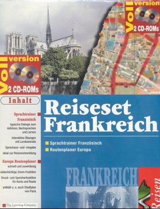 Reiseset Frankreich, 2 CD-ROMs