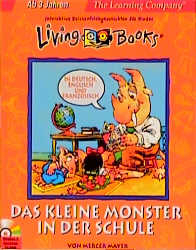 Das kleine Monster in der Schule, 1 CD-ROM m. Bilderbuch