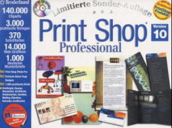 Print Shop 10 Professional,  10 CD-ROMs