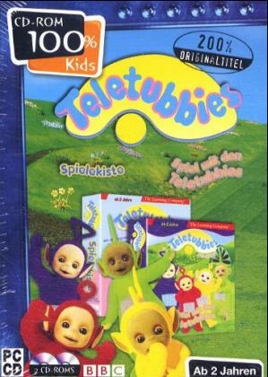 Teletubbies Spielekiste. Spiel mit den Teletubbies, 2 CD-ROMs