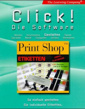 Print Shop, Etiketten, 1 CD-ROM
