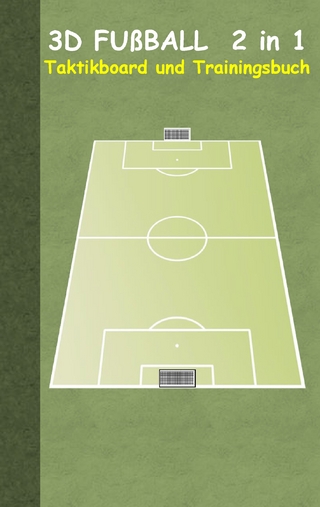 3D Fußball 2 in 1 Taktikboard und Trainingsbuch (Ringbuchbindung)