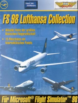 FS 98 Lufthansa Collection, 1 CD-ROM