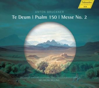 Te Deum, Psalm 150, Messe No. 2, 1 Audio-CD - Anton Bruckner