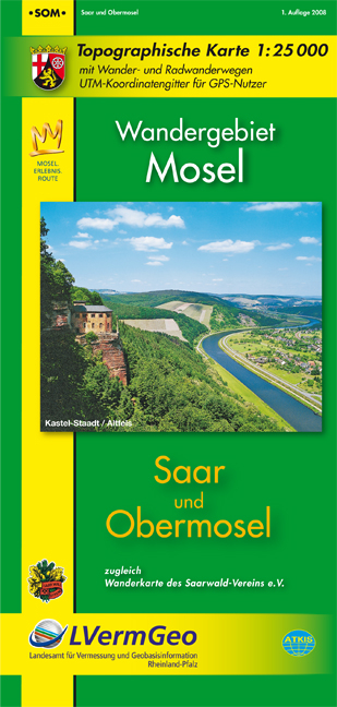 Saar - Obermosel (WR) -  Landesamt f&uuml;r Vermessung und Geobasisinformation Rheinland-Pfalz