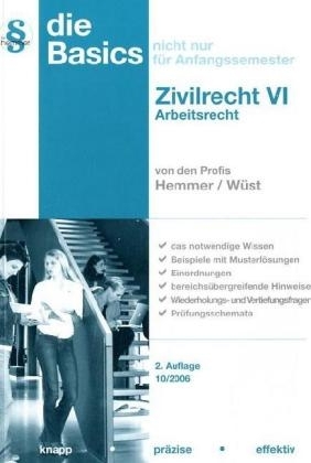 Basics Zivilrecht / Arbeitsrecht - Karl E Hemmer, Achim W&uuml;st