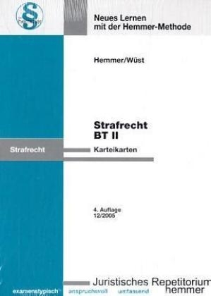 Strafrecht BT II