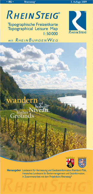 Rheinsteig (WR) -  Landesamt f&uuml;r Vermessung und Geobasisinformation Rheinland-Pfalz