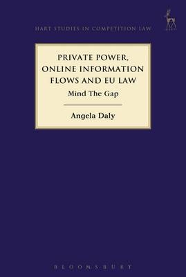 Private Power, Online Information Flows and EU Law -  Dr Angela Daly