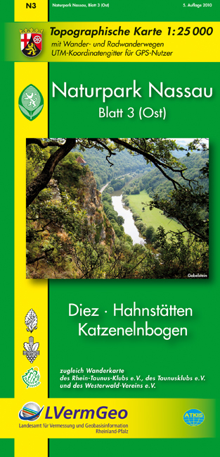 Naturpark Nassau /Diez, Hahnst&auml;tten und Katzenelnbogen (WR) -  Landesamt f&uuml;r Vermessung und Geobasisinformation Rheinland-Pfalz