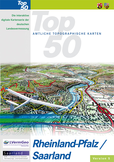 TOP 50 Rheinland-Pfalz /Saarland 5.O mit interaktivem Bildflug