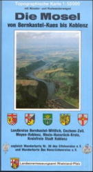 Topographische Freizeitkarten Rheinland-Pfalz / Wanderkarten 1:50000 / Die Mosel von Bernkastel-Kues bis Koblenz (WR)