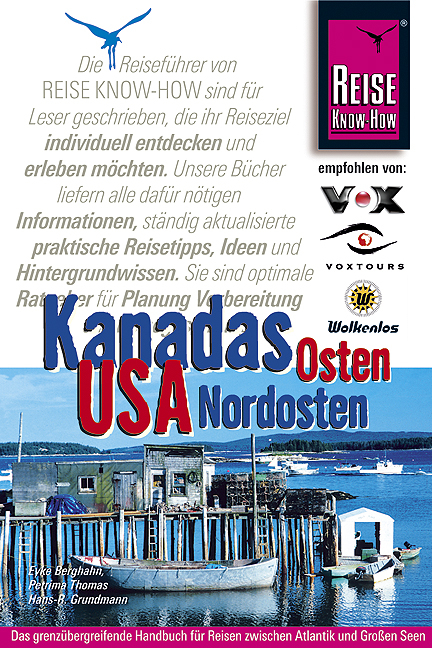 Kanadas Osten, Nordosten der USA - Eyke Berghahn, Petrima Thomas, Hans R Grundmann