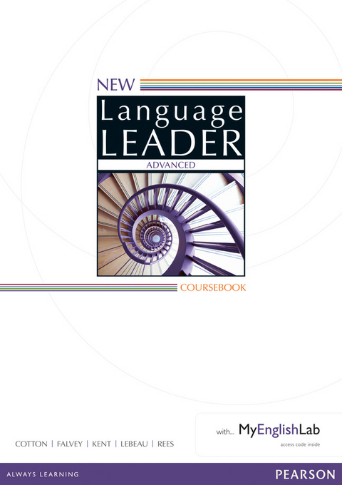 New Language Leader Advanced Coursebook with MyEnglishLab Pack - David Cotton, David Falvey, Simon Kent, Ian Lebeau, Gareth Rees