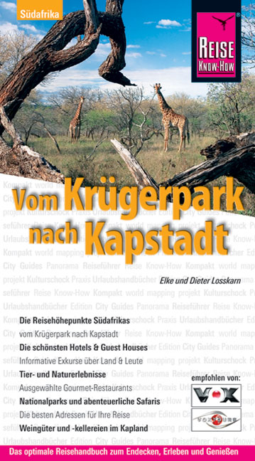 Vom Kr&uuml;gerpark nach Kapstadt - Elke Losskarn, Dieter Losskarn