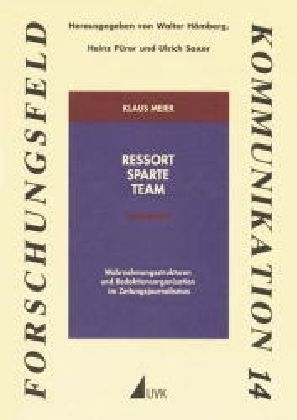 Ressort, Sparte, Team - Klaus Meier