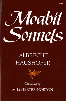 Moabit Sonnets - Albrecht Haushofer