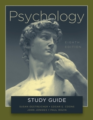Study Guide - Susan Oestreicher, Ted Coons, John Jonides, Paul Rozin