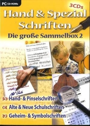 Hand- und Spezialschriften, 3 CD-ROMs