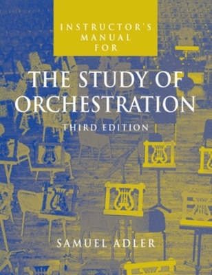 Instructor's Manual - Samuel Adler