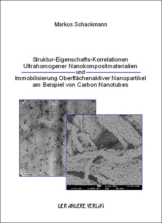 Struktur-Eigenschafts-Korrelationen Ultrahomogener Nanokompositmaterialien und Immobilisierung Oberflächenaktiver Nanopartikel am Beispiel von Carbon Nanotubes