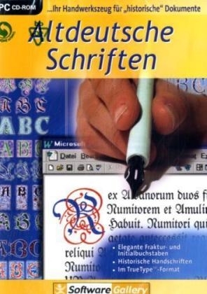Altdeutsche Schriften, 1 CD-ROM