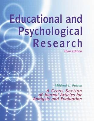 Educational and Psychological Research -  Mildred Patten