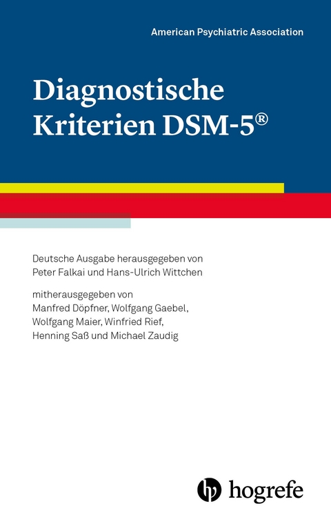 Diagnostische Kriterien DSM-5&reg; - 