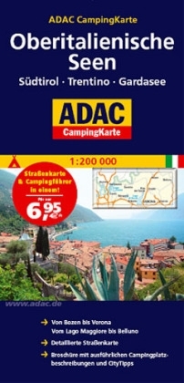 ADAC CampingKarte Oberitalienische Seen