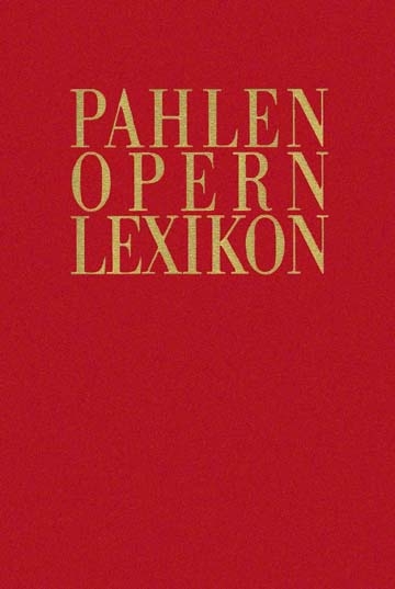 Opernlexikon - Kurt Pahlen