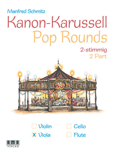 Kanon-Karussell - Pop Rounds (2 stimmig) - Manfred Schmitz