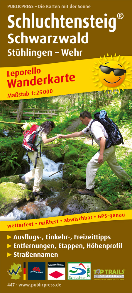 Schluchtensteig Schwarzwald, St&uuml;hlingen - Wehr