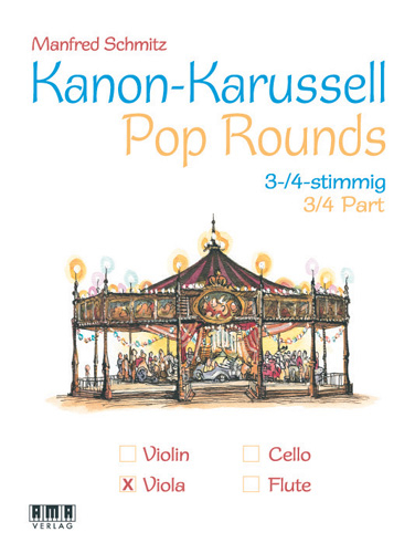 Kanon-Karussell - Pop Rounds (3+4 stimmig) - Manfred Schmitz