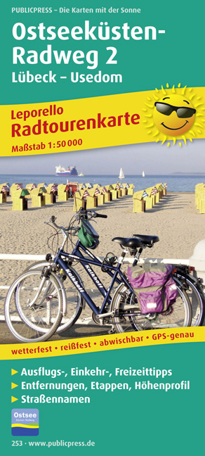 Ostseek&uuml;sten-Radweg 2, L&uuml;beck-Usedom