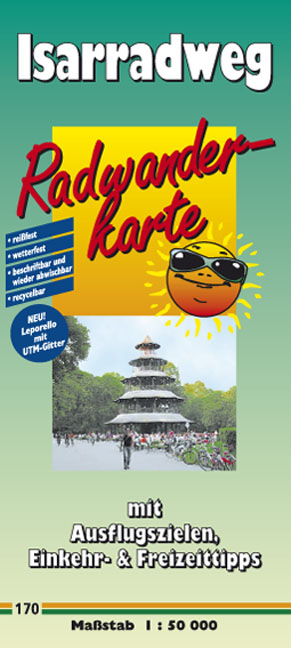 Radwanderkarte Isarradweg