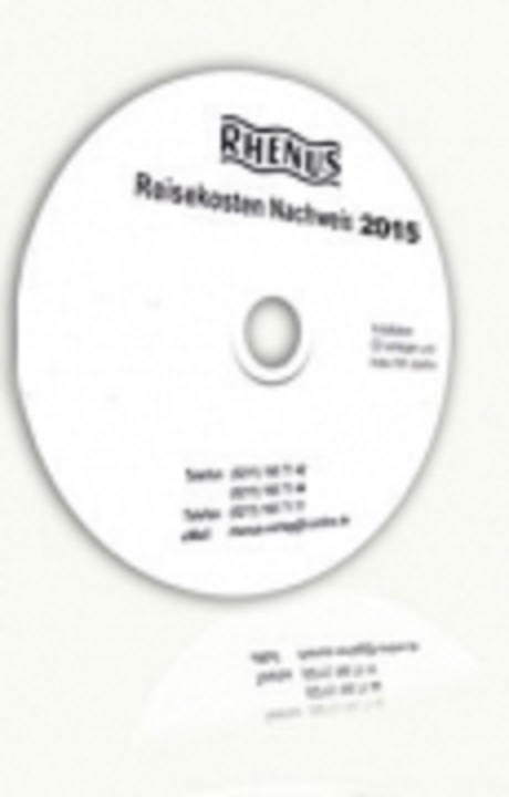 Rhenus-Reisekosten CD