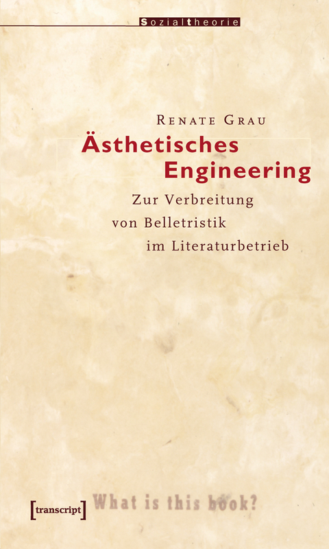 &Auml;sthetisches Engineering - Renate Grau