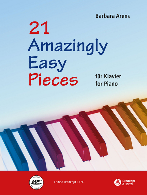 21 Amazingly Easy Pieces - Barbara Arens